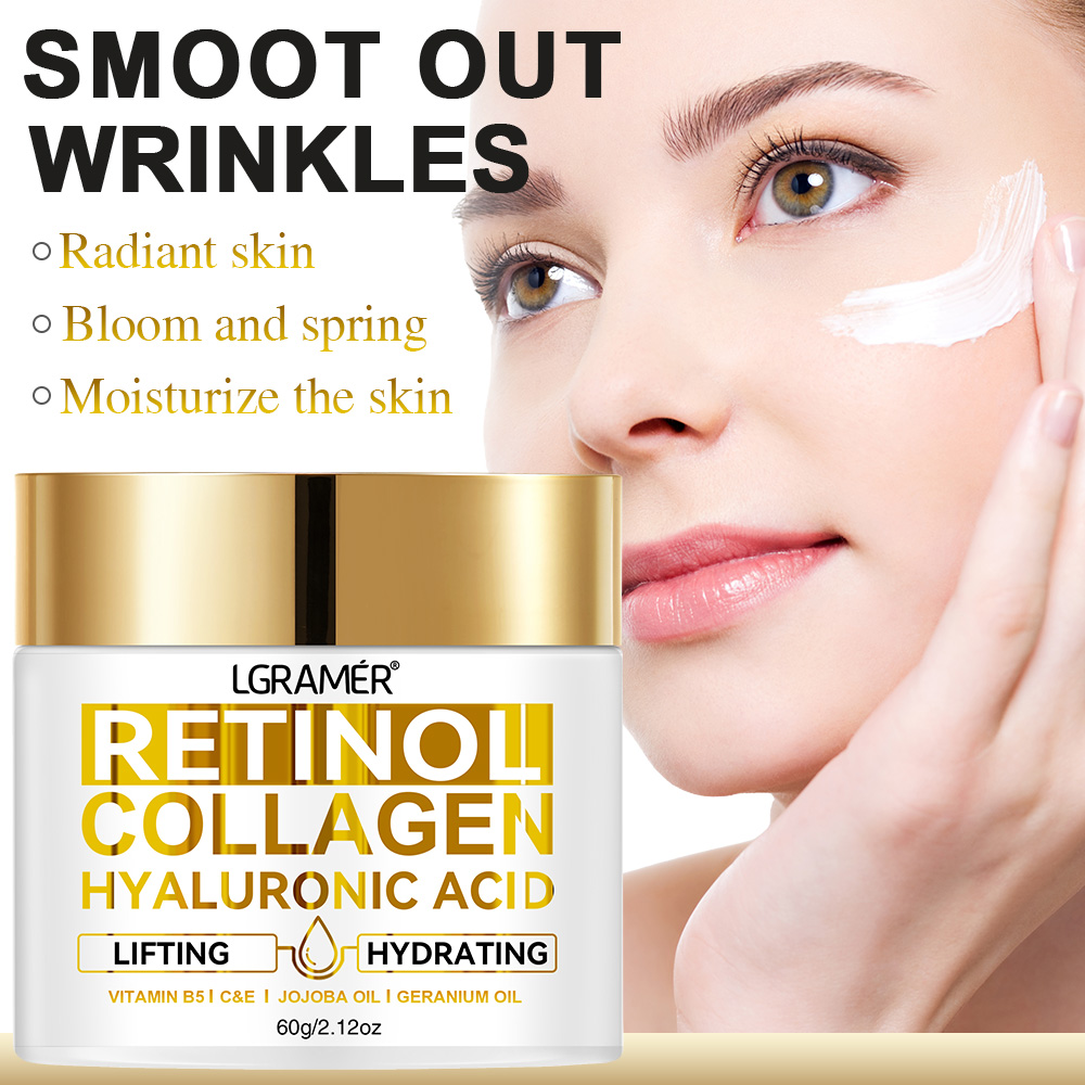 Retinol Anti Wrinkle Cream - الريتينول مكافحة الشيخوخة كريم وجه ترطيب