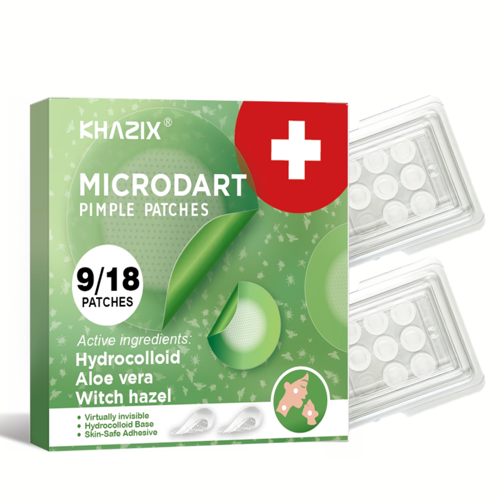Hydrocolloid Pimple Patch - رقع حب الشباب ذات السهام الدقيقة