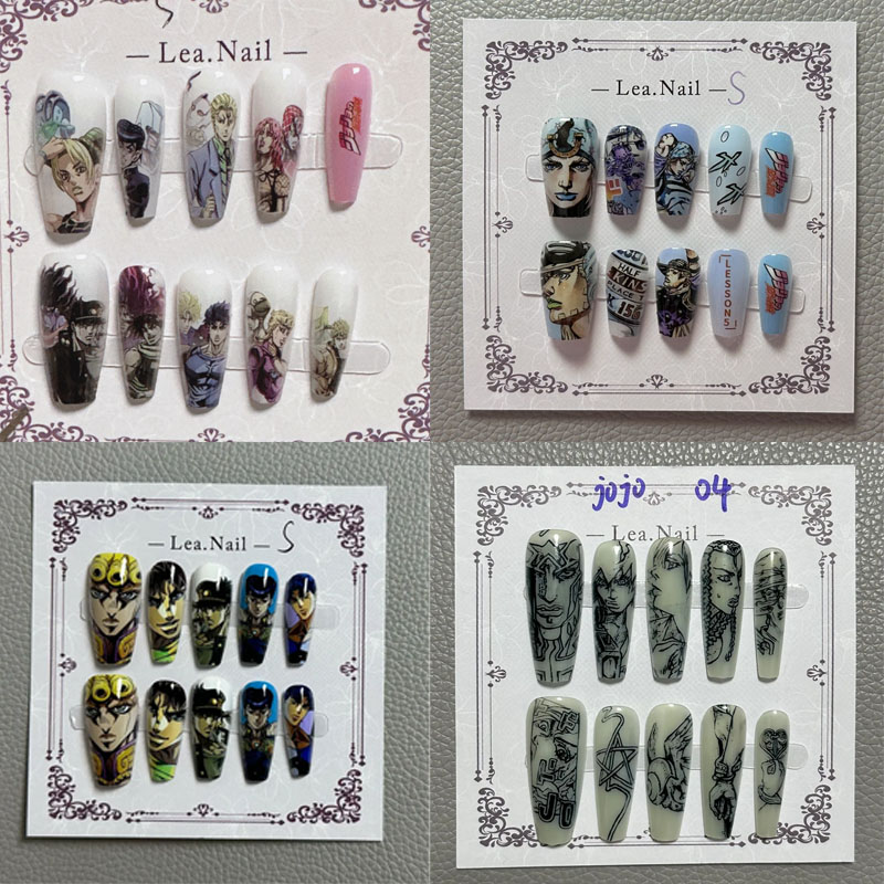Nail Art - جوجو مسمار الفن طالب أنيمي الكرتون