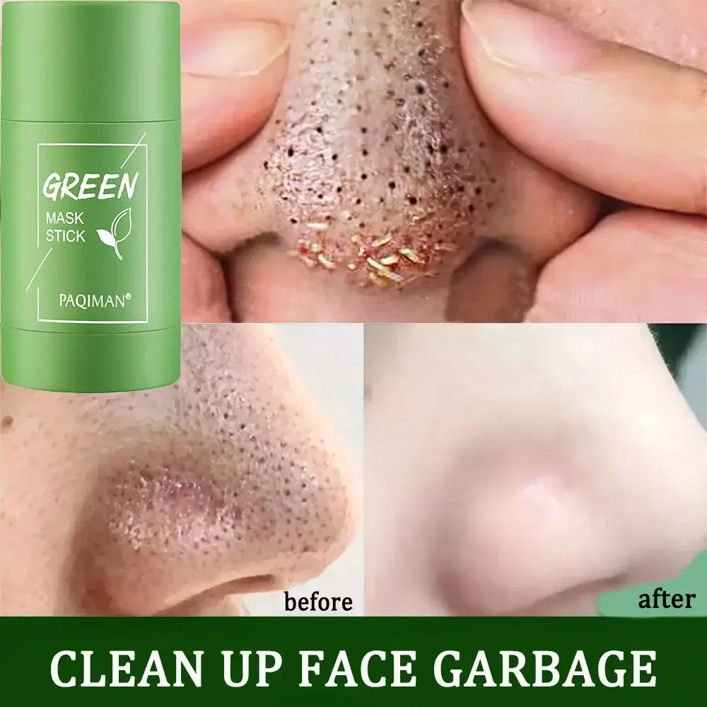 Green Tea Cleansing Clay Mask - قناع الشاي الأخضر عصا إزالة الرؤوس