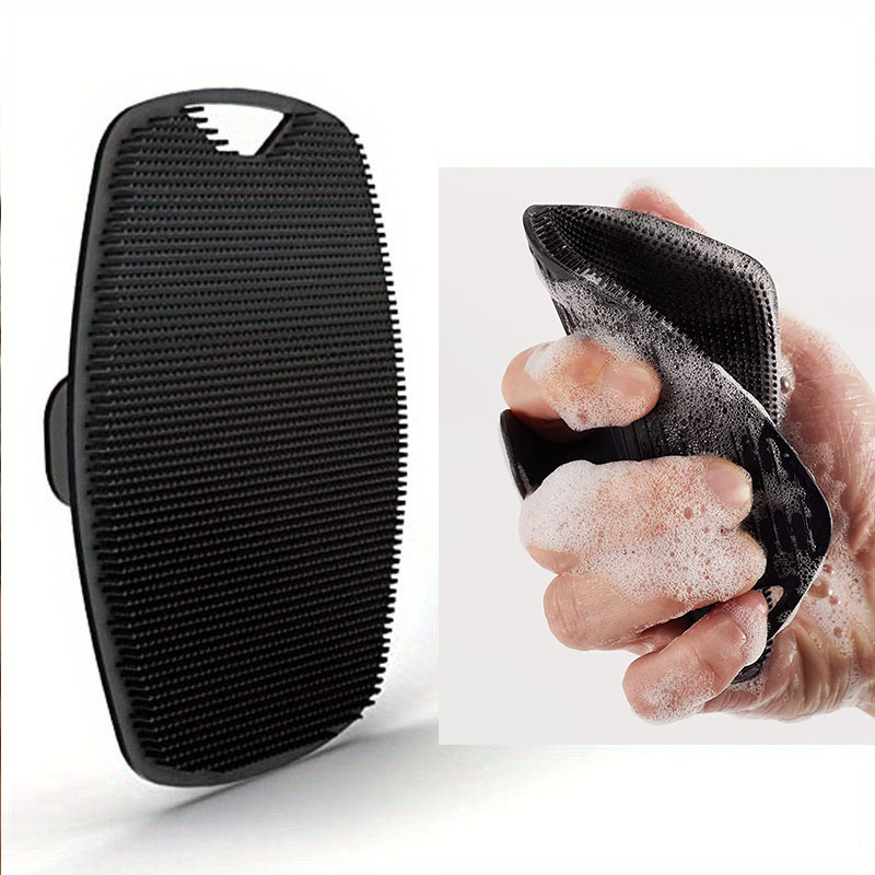 Silicone Face Scrubber Electric - فرشاة استحمام سيليكون للتقشير، فرشاة محمولة